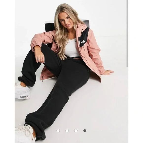 The North Face Women’s Antora Rain Jacket in Pink Black Plus Size 1X Outdoor - Picture 4 of 13